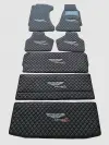 Aston Martin Custom Premium Floor Mats - Black / Black 