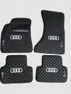 Audi S Line Custom Premium Floor Mats - Black / Black