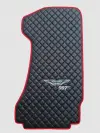 Aston Martin Custom Premium Floor Mats -  Red / Black 