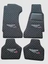 Aston Martin Custom Premium Floor Mats - Black / Black 