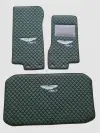 Aston Martin Custom Premium Floor Mats - Black / Green 