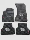 Audi RS5 Custom Premium Floor Mats - Black / Black